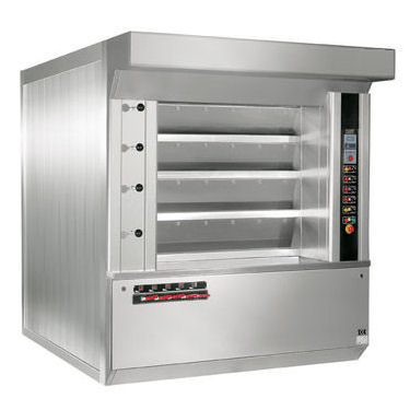 Deck oven cyclothermic